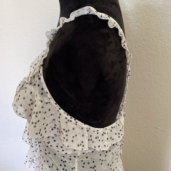 Nasty gal White black star romper - Picture 4 of 9